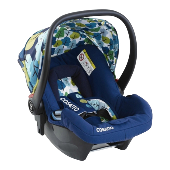 Cosatto Hold Quick Start Manual