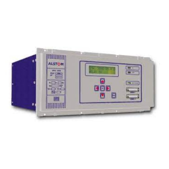 Alstom EPAC 3100 Installer's Manual