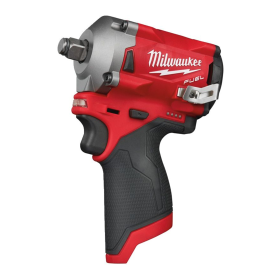 Milwaukee M12 FIWF12 User Manual