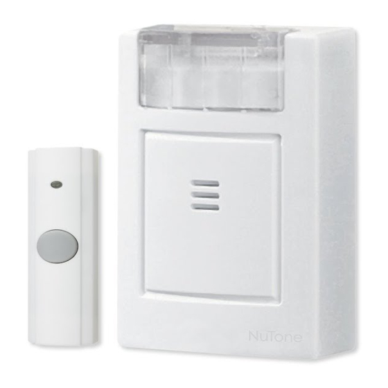NuTone LA224WH Installation & Operating Instructions Manual