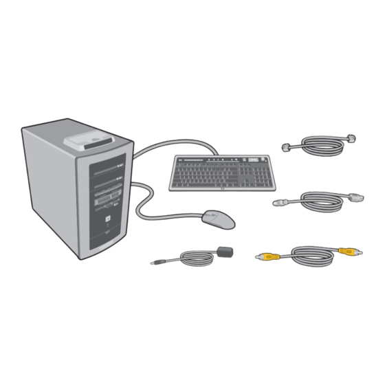 HP Media Center,Pavilion Media Center m477 Quick Setup