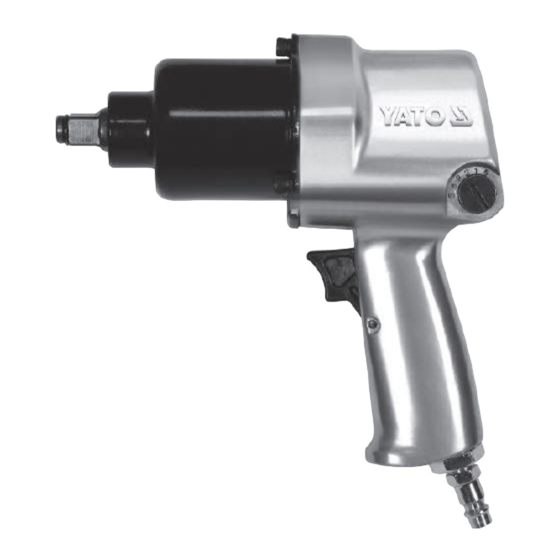 YATO YT-09528 Pneumatic Impact Wrench Manuals