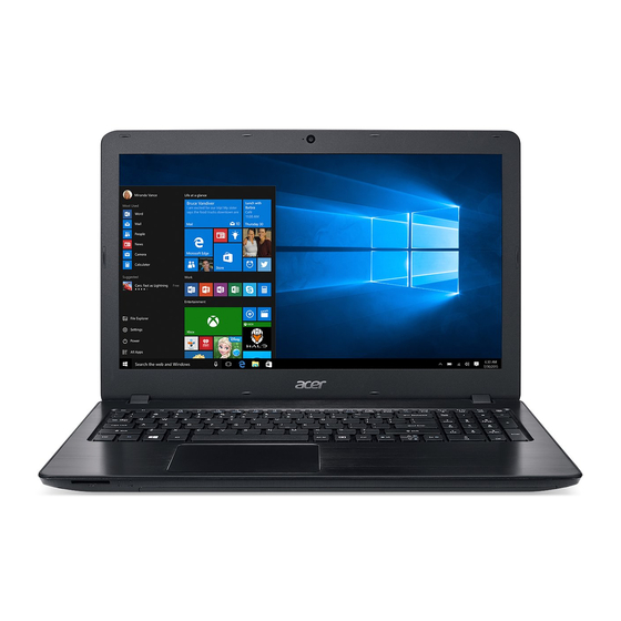 Acer F5-573G User Manual
