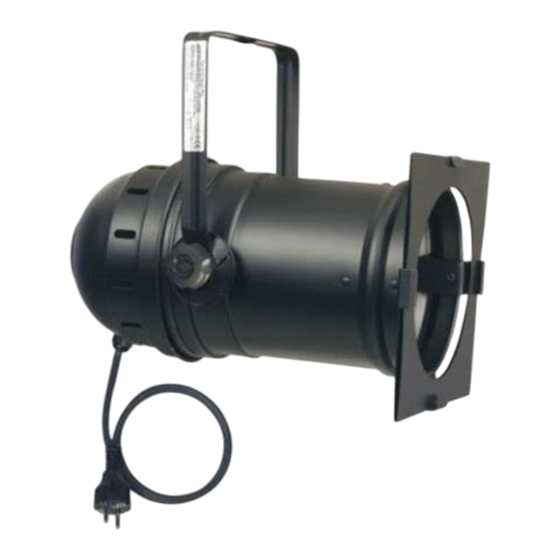 SHOWTEC Parcan 64 Long Terminalset V1 Manual