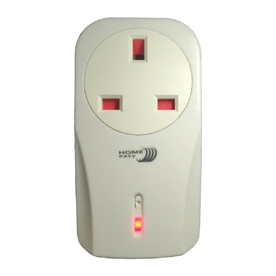 Byron Home Easy HE-302 - Additional Remote Socket Manual