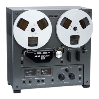 Akai GX-215D Operator's Manual