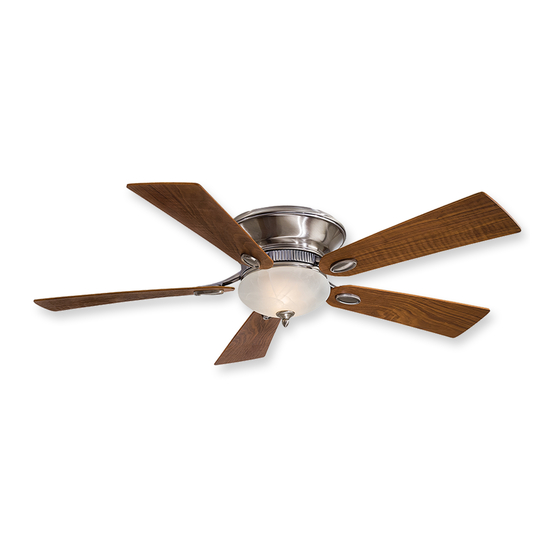 Minka-Aire DELANO II Instruction Manual Warranty Certificate