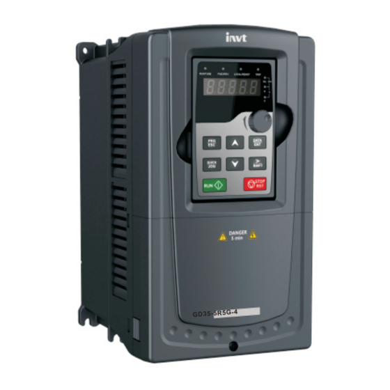 INVT Goodrive35 Series Operation Manual