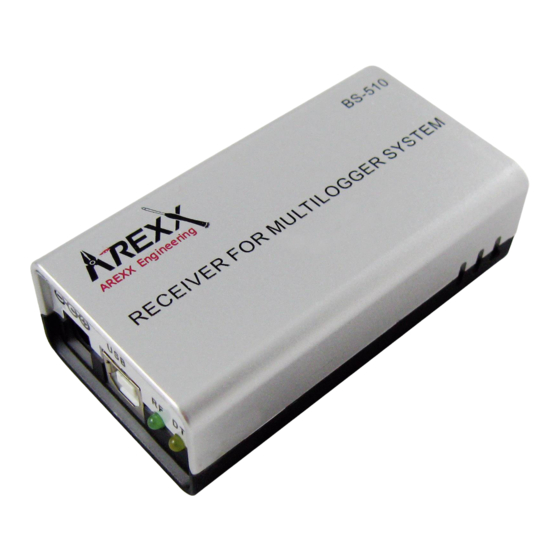 Arexx TEMPLOGGER SET Temperature Logger Manuals