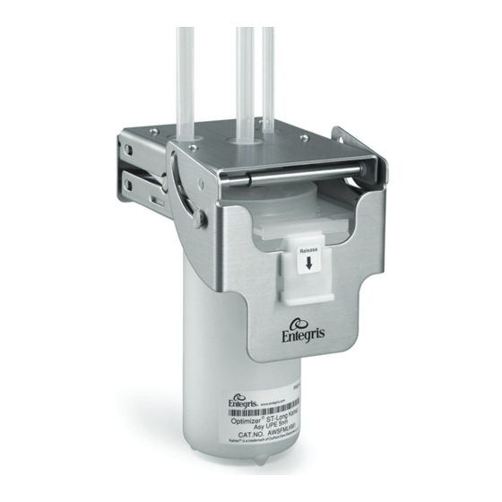 entegris Optimizer ST2 Installation And Use Manual