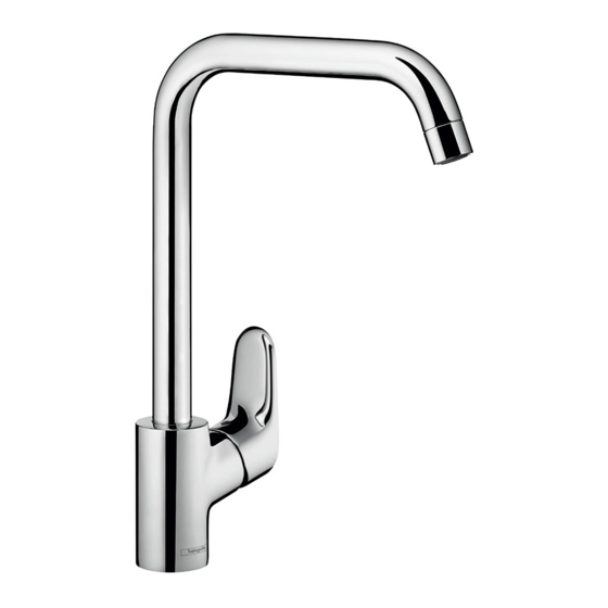 Hans Grohe AXOR Ecos L 14816000 Instructions For Use/Assembly Instructions