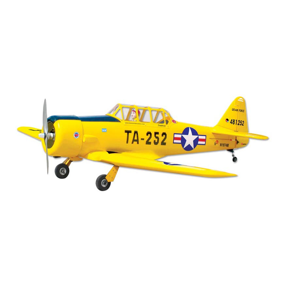 TWM AT-6 TEXAN EP RC Airplane Manuals
