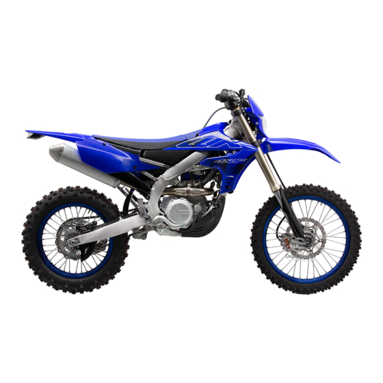 Yamaha WR450F 2022 Owner's Manual