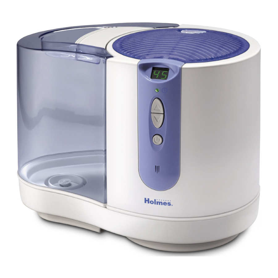 Holmes HM1865P - Cool Mist Humidifier with Permanent Filter Manual