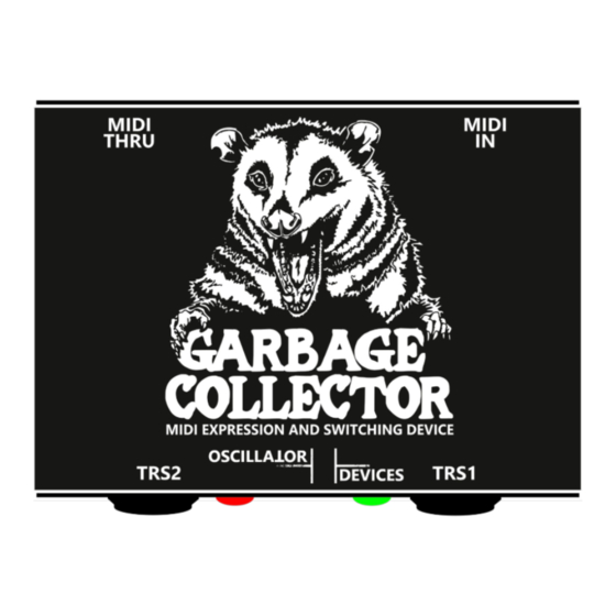 OSCILLATOR DEVICES GARBAGE COLLECTOR User Manual