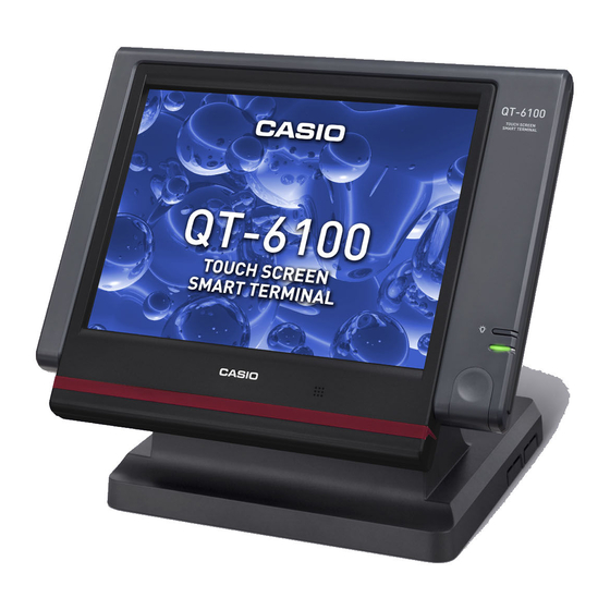 Casio QT-6100 User Manual