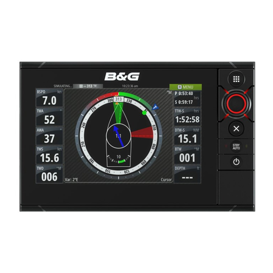 B&G Zeus2 Operator's Manual