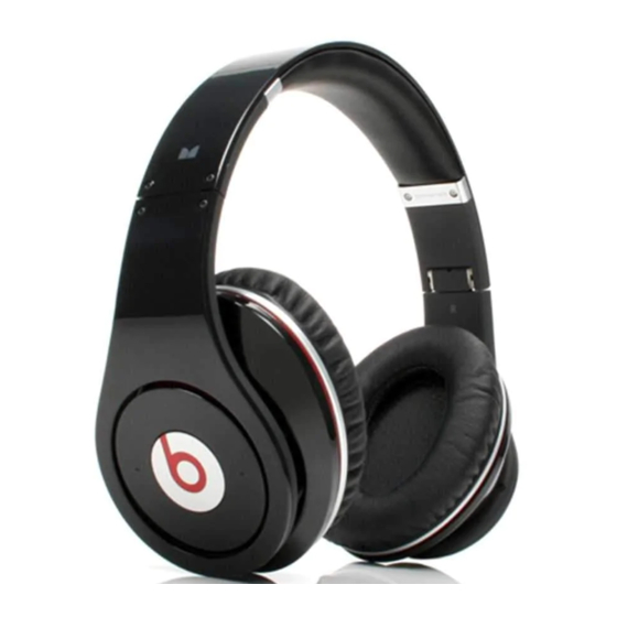 Monster Beats by Dr. Dre MH BEATS PI OE Manuals
