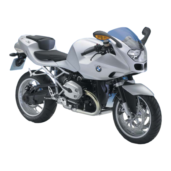 BMW R1200S Rider's Manual