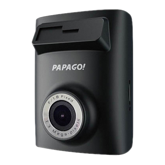 Papago GOSAFE 110 Quick Start Manual