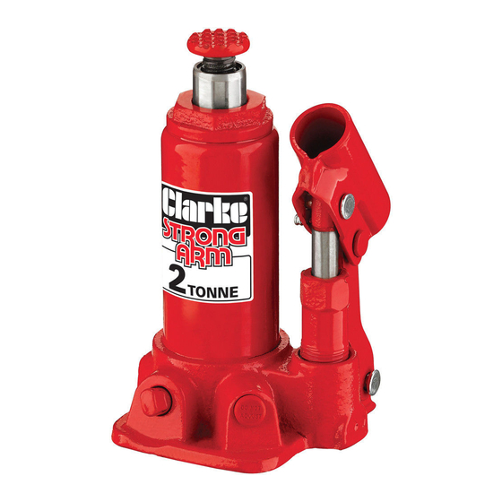 Clarke STRONG-ARM CBJ2 Operating & Maintenance Instructions