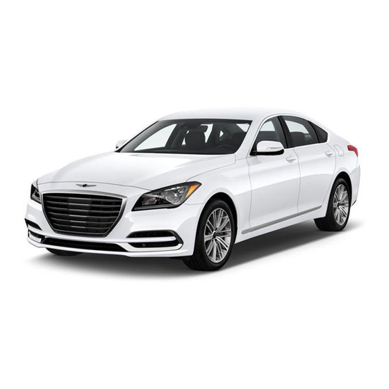 Genesis G80 2020 Getting Started Manual