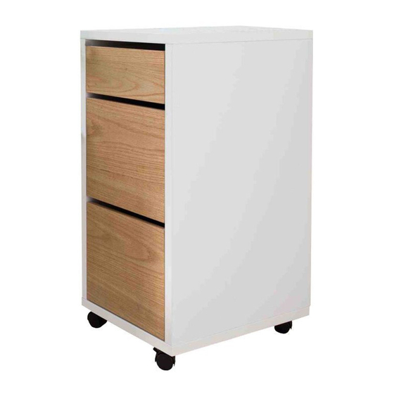 Mocka Jordi Drawers Assembly Instructions