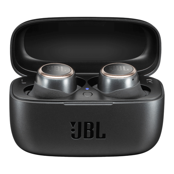 JBL LIVE300TWS Quick Start Manual