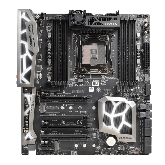 EVGA X299 FTW-K User Manual