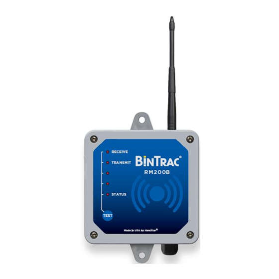 herdstar BinTrac RM200B Installation And Operation Manual