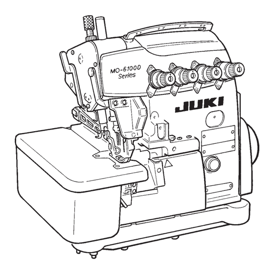 JUKI MO-6100D Series Engineer's Manual