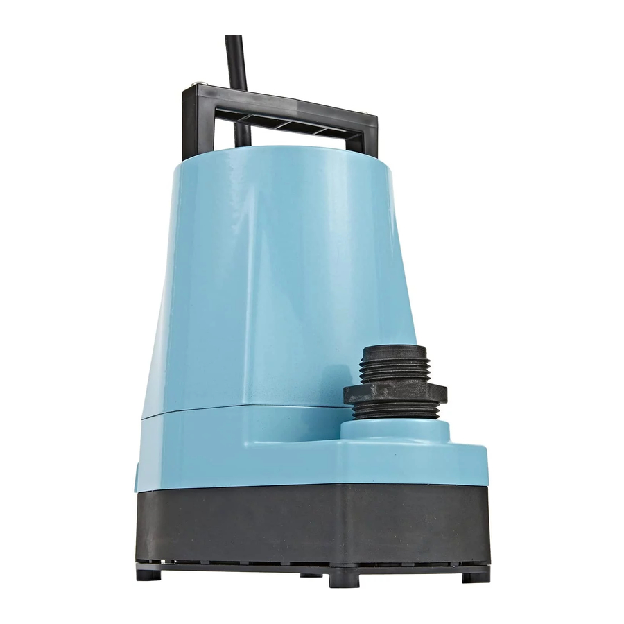 Little Giant 5-MSP Series, 505000, 506160 - Pump Manual