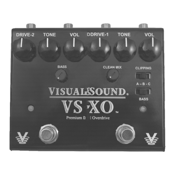 Visual Sound VS-XO Instructions