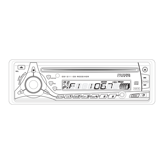 Phase Linear  CD1211 Owner's Manual