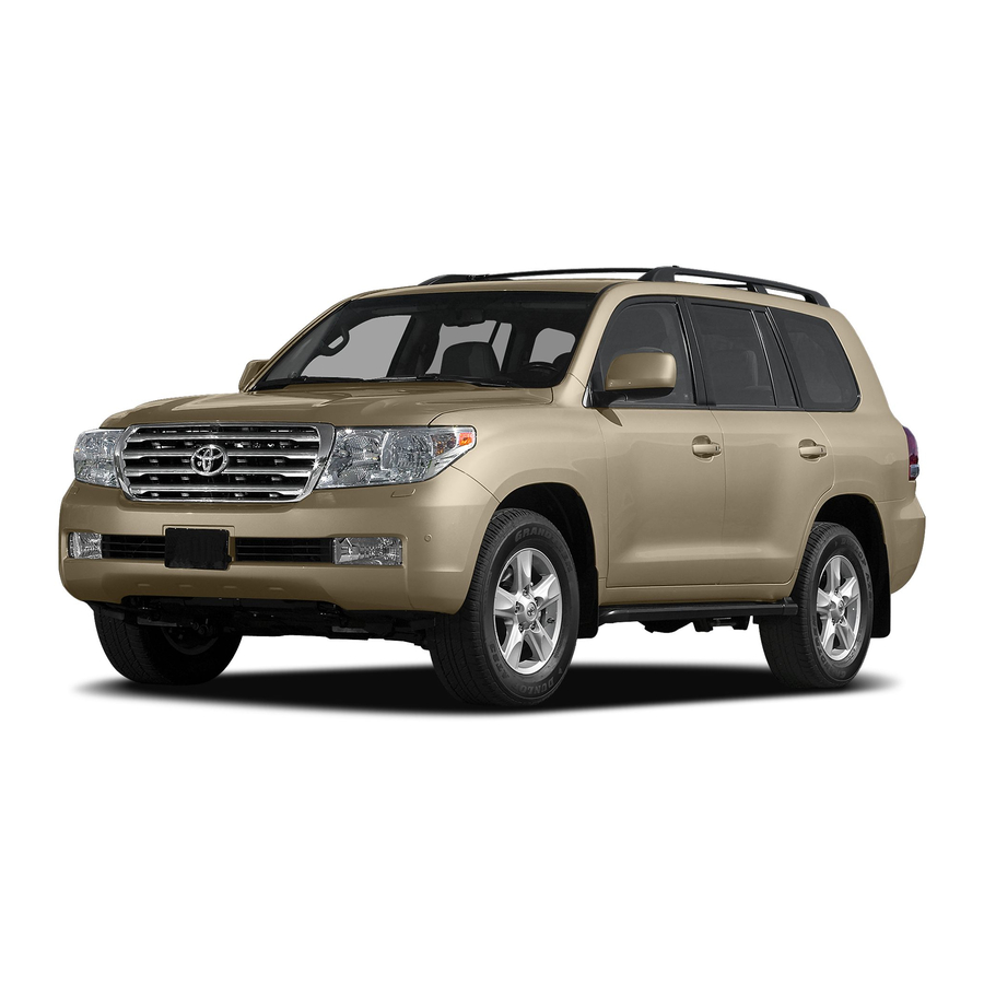 Toyota Land Cruiser V8 Brief Manual