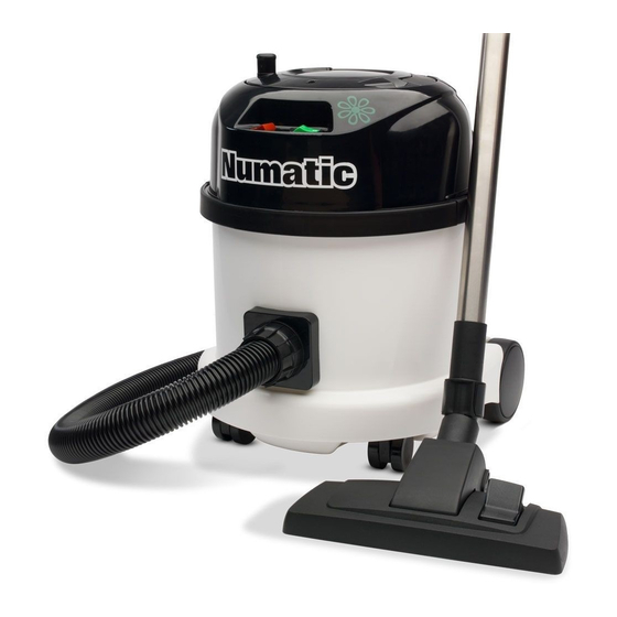 Numatic PPH 320A Owner's Instructions Manual