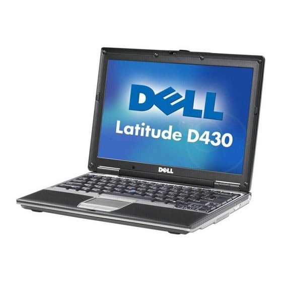 Dell Latitude D430 Service Manual