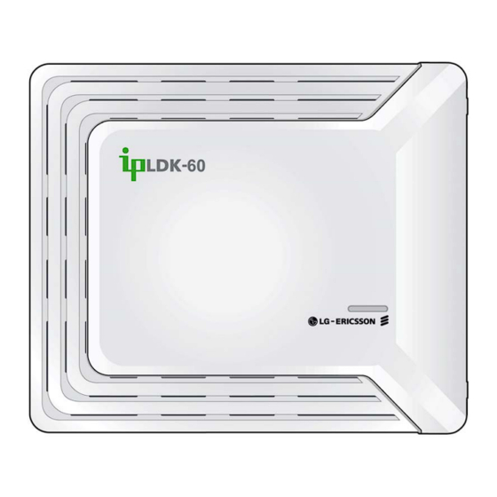LG-Ericsson ipldk-60 Feature Description And Operation Manual