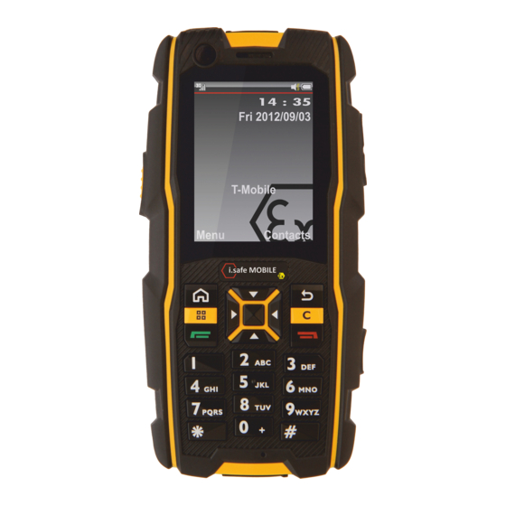 i.safe MOBILE ADVANTAGE 1.X Quick Start Manual And Safety Instructions