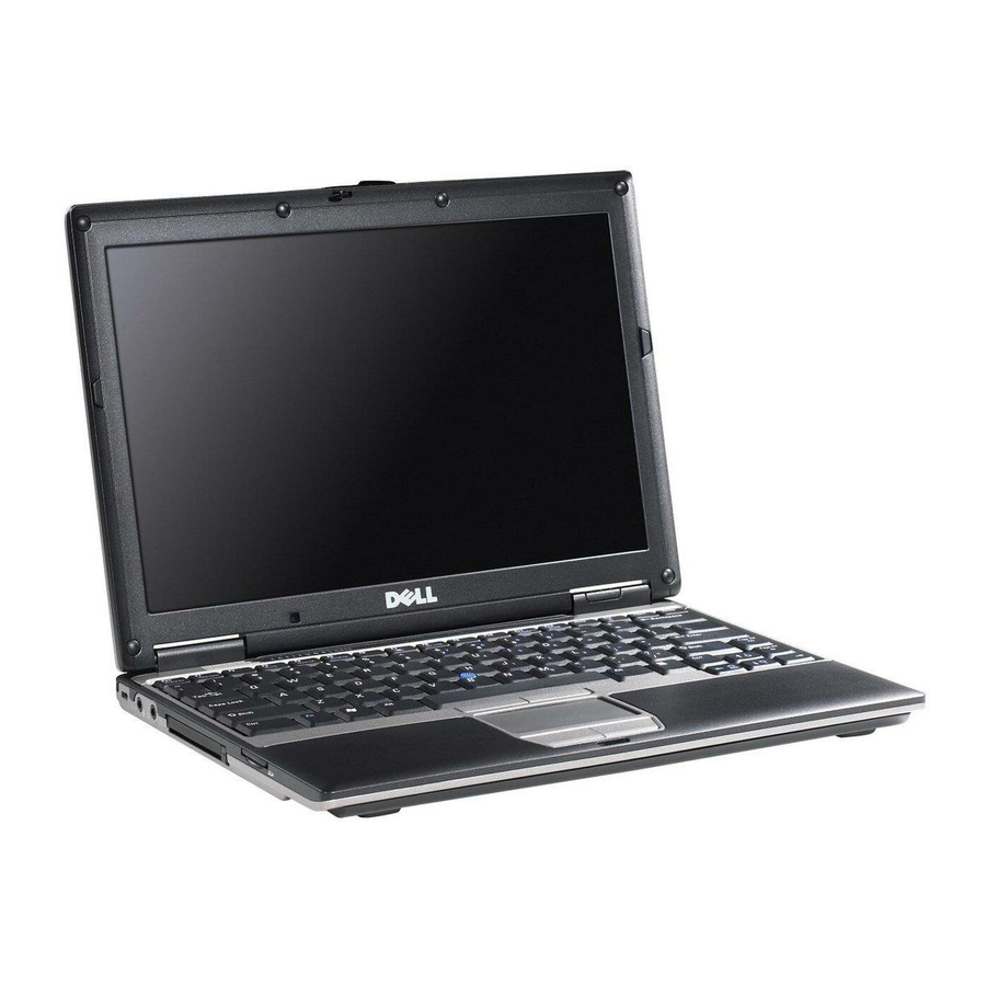 Dell Latitude D430 Quick Reference Manual