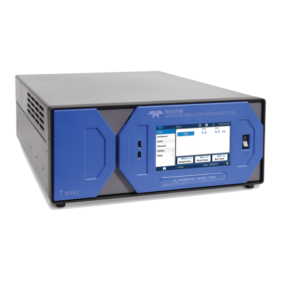 Teledyne T703 Operation Manual