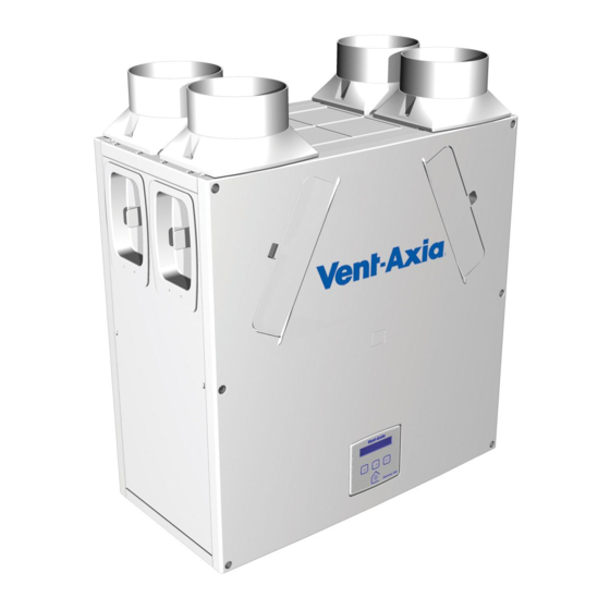 Vent-Axia Sentinel Kinetic MVHR Series Installation Instructions Manual