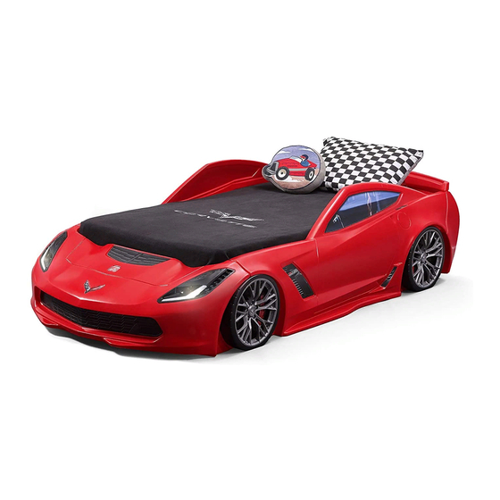 Step2 CORVETTE Toddler to Twin Bed 8600 Manuals