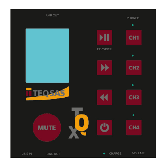 TEQSAS Speakerchecker TQX Manual