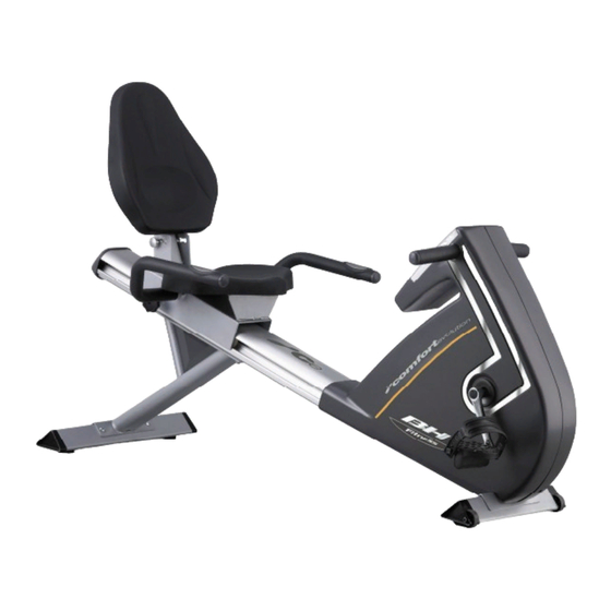 BH FITNESS H855 Manual
