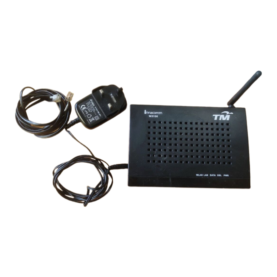 INNACOMM W3100 Manuals