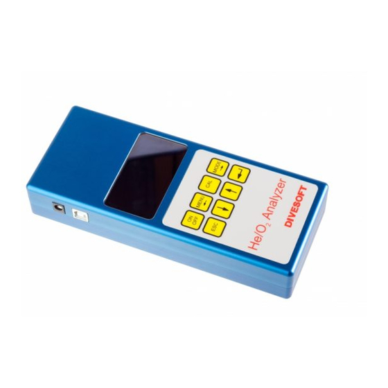 Divesoft HE/02 Manual