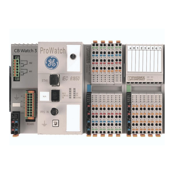 GE CSE Uniserve CB Watch 3 Operating Manual