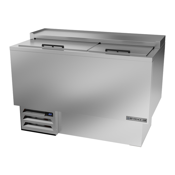 Beverage-Air GF Series Installation And Operating Instructions Manual