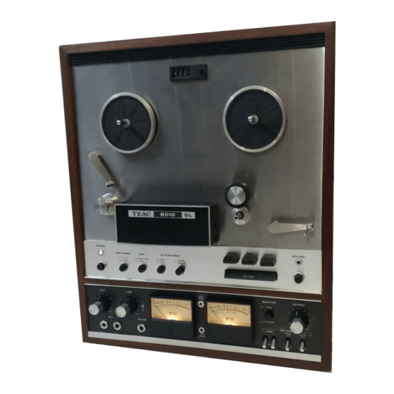 Teac A-6010SL Service Manual